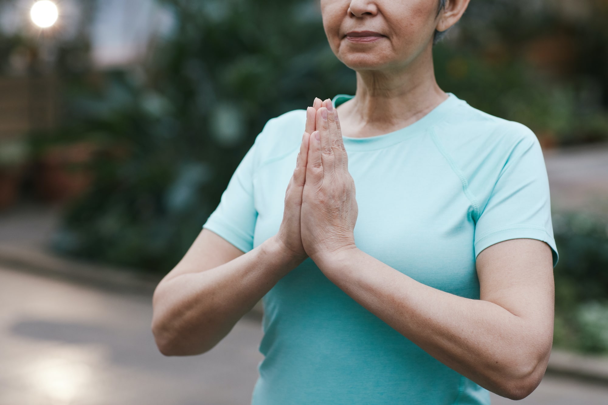 Bone density test for older women